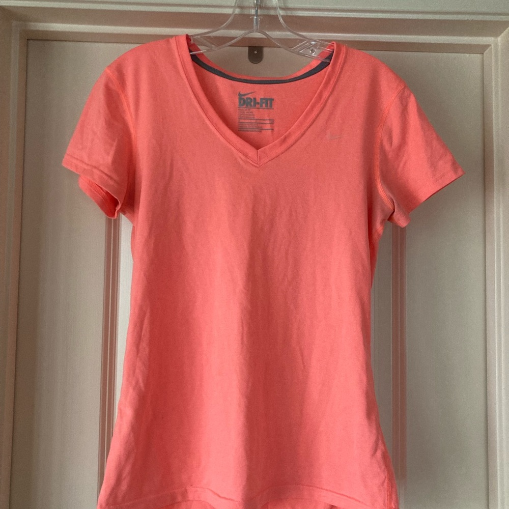 Bright Peach Nike Performance Tee